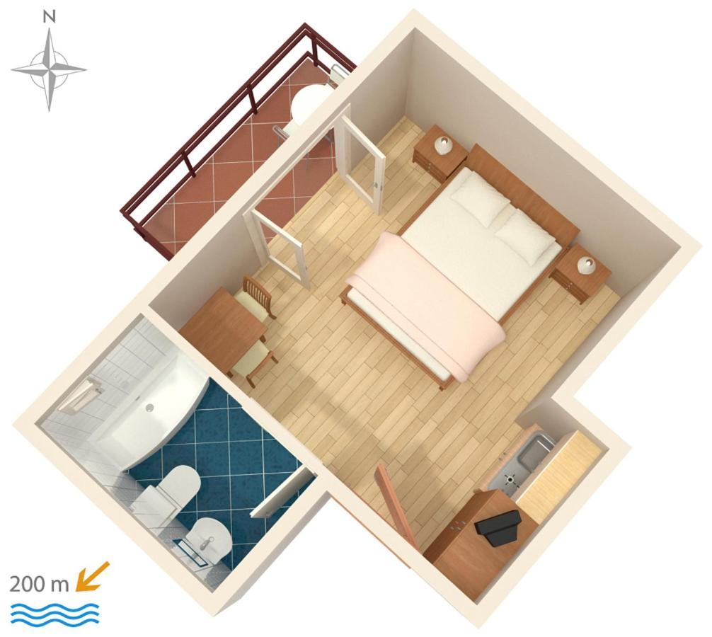 Apartments With A Parking Space Baska Voda, Makarska - 6773 מראה חיצוני תמונה