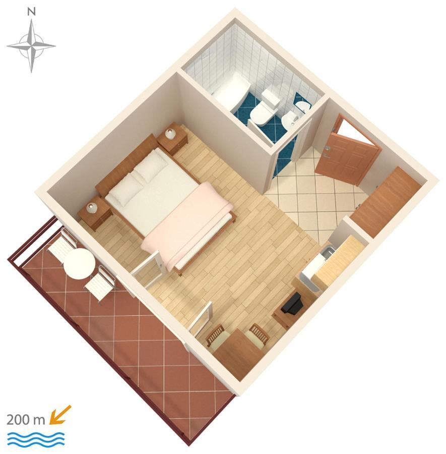 Apartments With A Parking Space Baska Voda, Makarska - 6773 מראה חיצוני תמונה